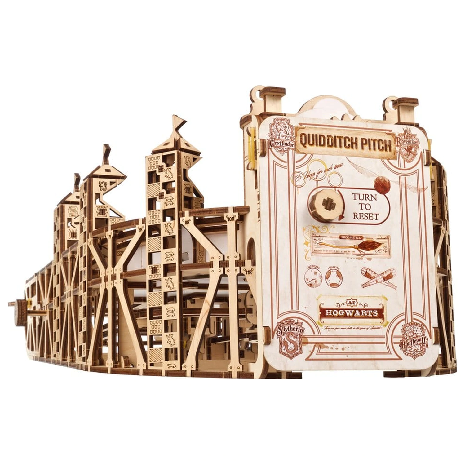 Harry Potter 3D Holzpuzzle Quidditch Flipper Produktfoto