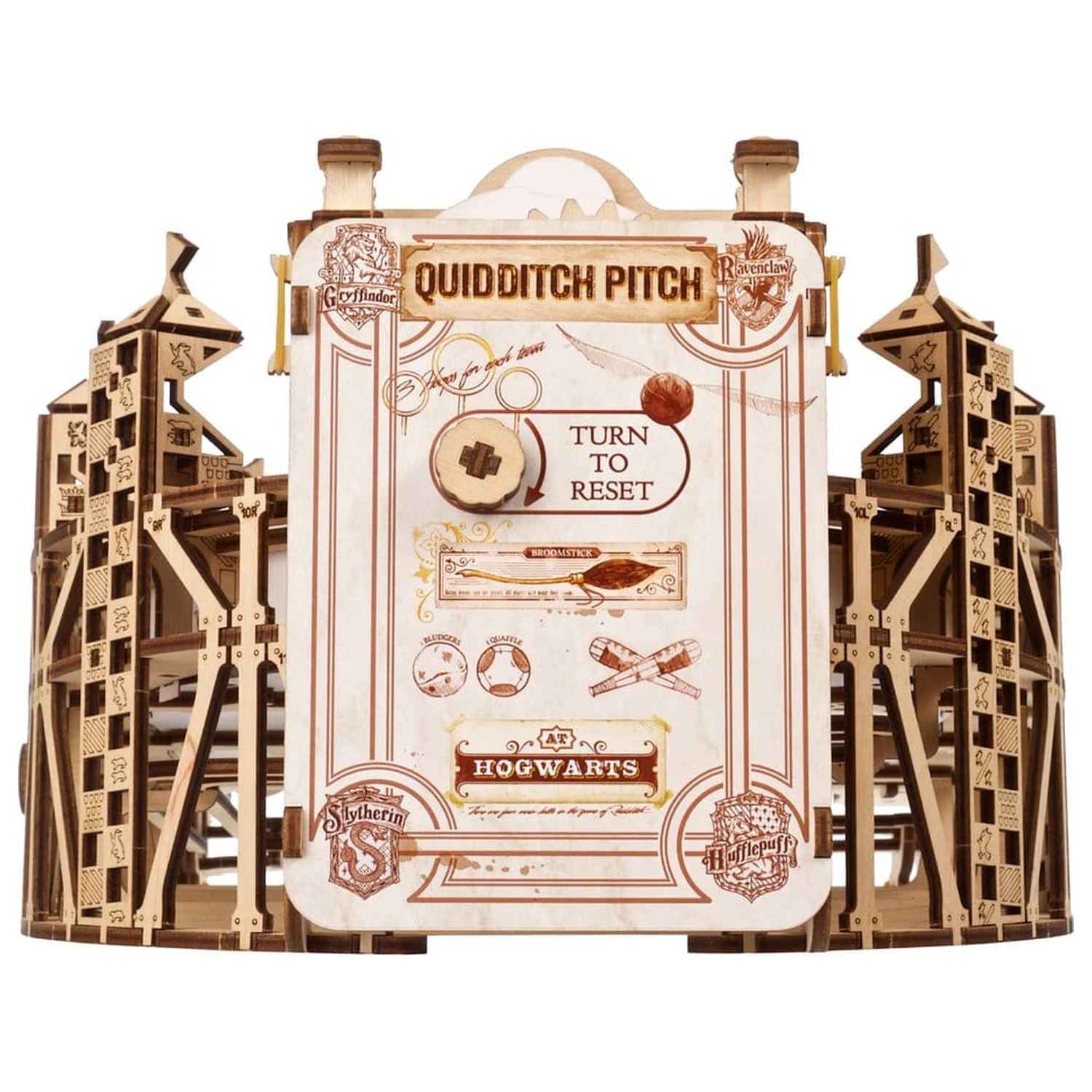 Harry Potter 3D Holzpuzzle Quidditch Flipper Produktfoto