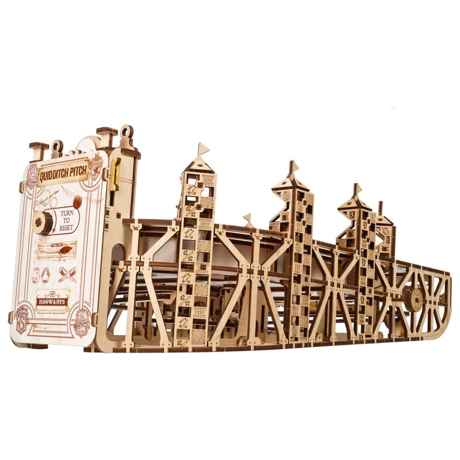 Harry Potter 3D Holzpuzzle Quidditch Flipper Produktfoto