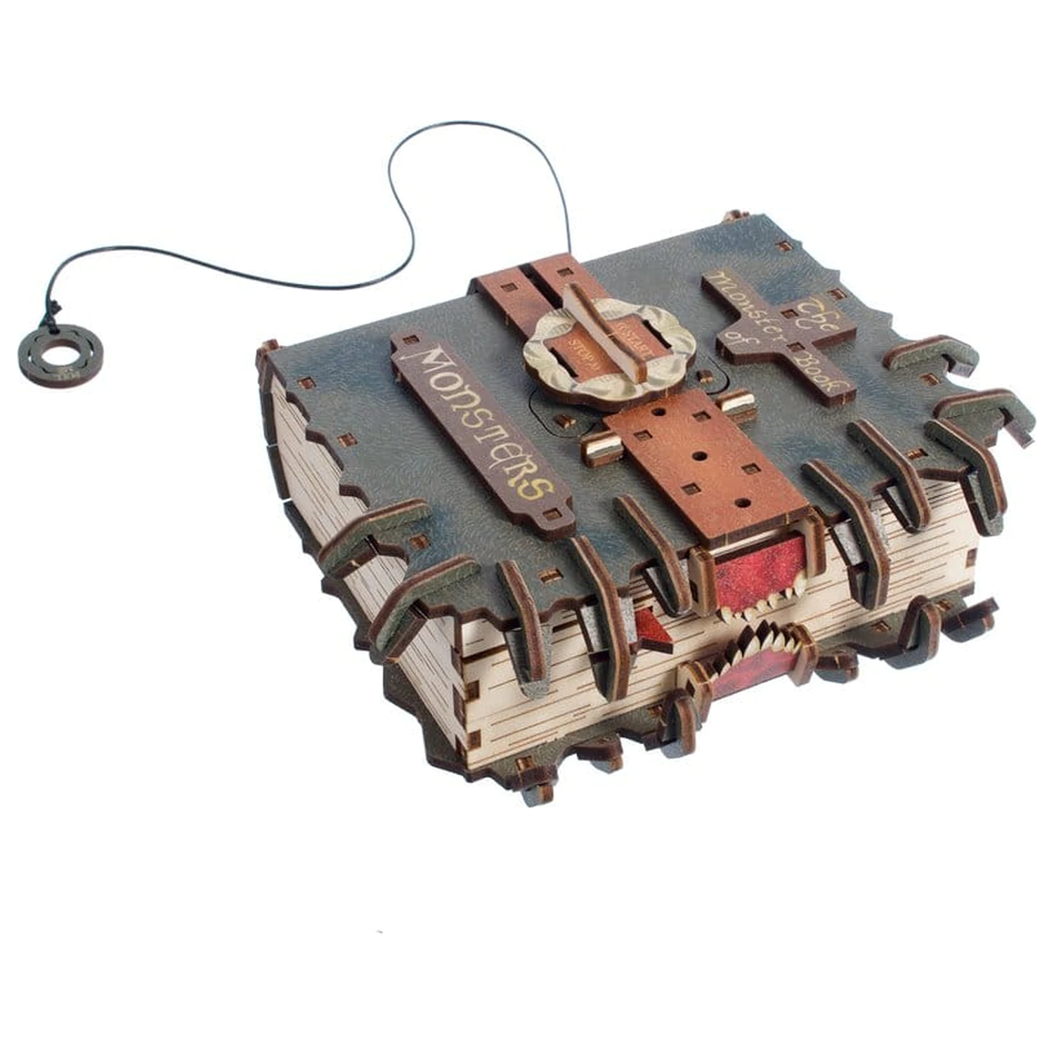 Harry Potter 3D Holzpuzzle The Monster Book of Monsters Produktfoto
