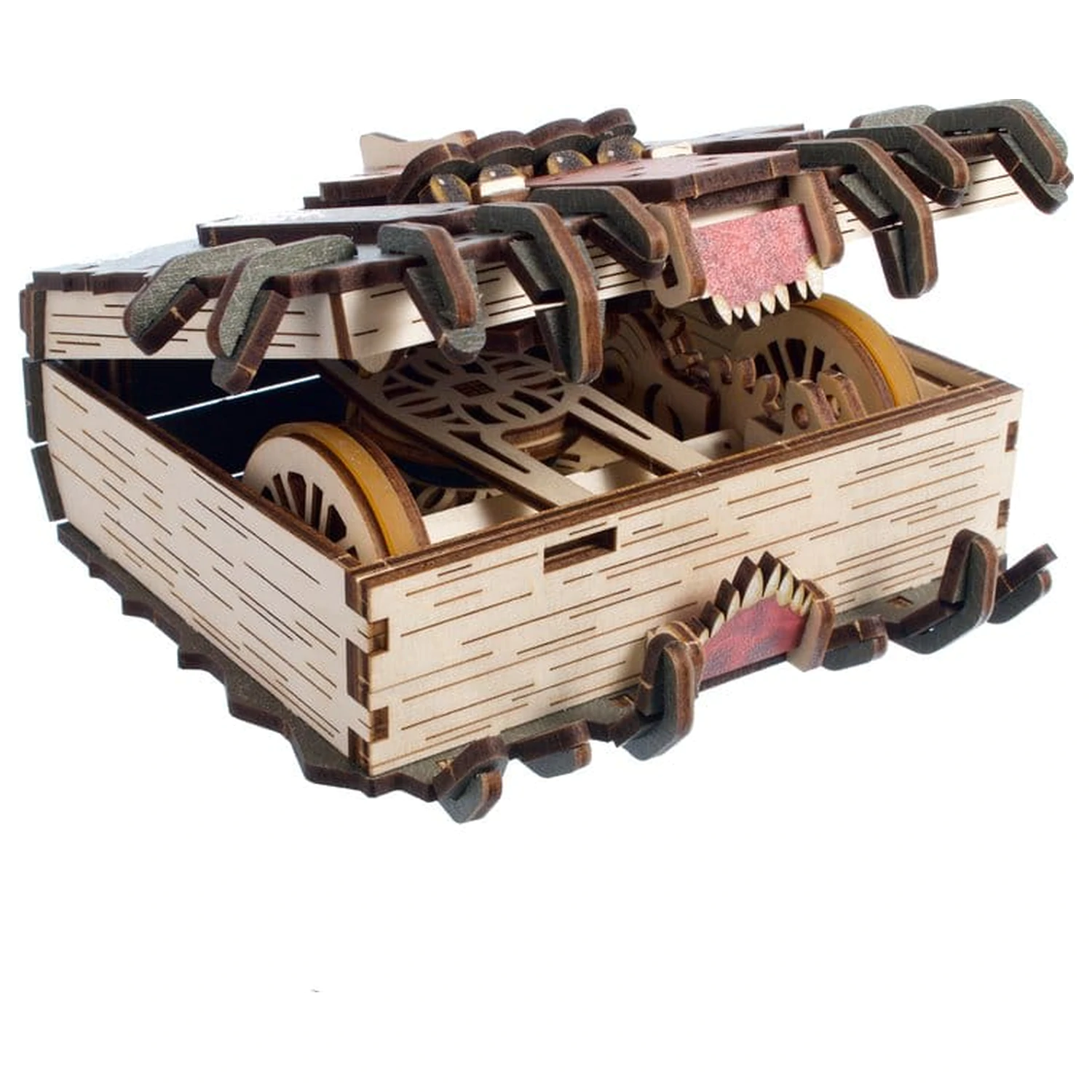 Harry Potter 3D Holzpuzzle The Monster Book of Monsters Produktfoto