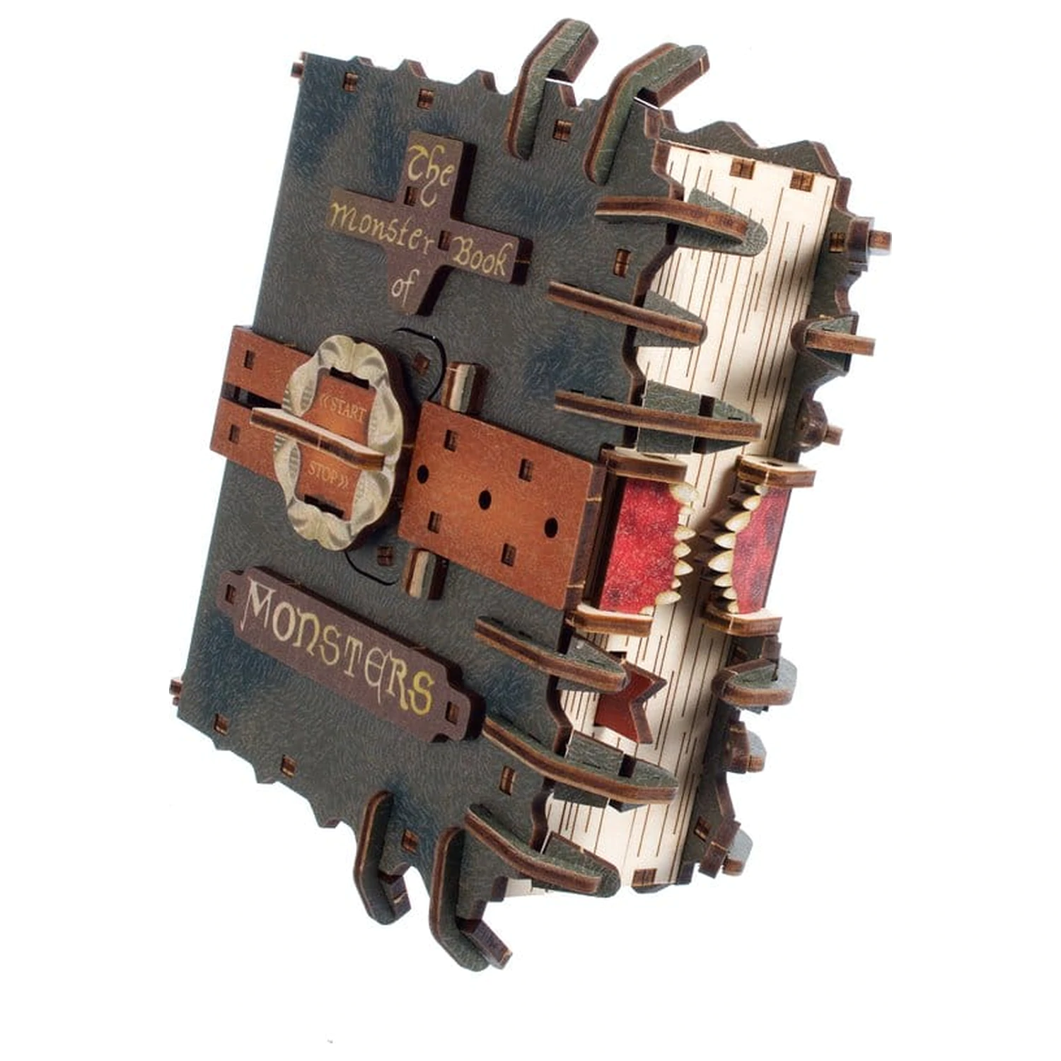 Harry Potter 3D Holzpuzzle The Monster Book of Monsters Produktfoto