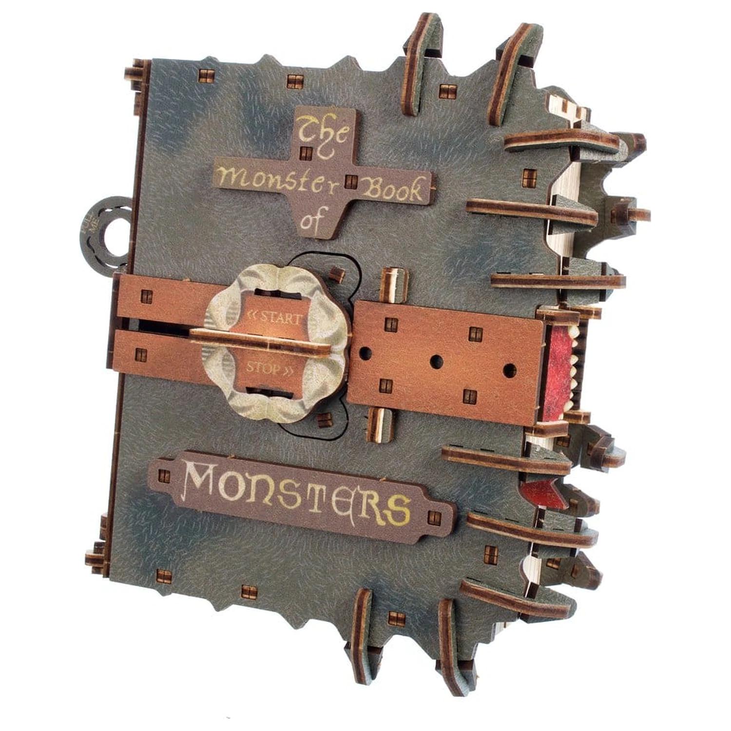 Harry Potter 3D Holzpuzzle The Monster Book of Monsters Produktfoto