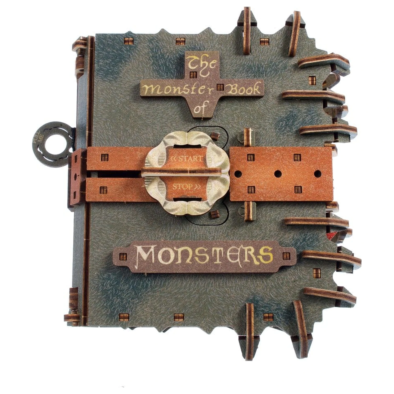 Harry Potter 3D Holzpuzzle The Monster Book of Monsters Produktfoto