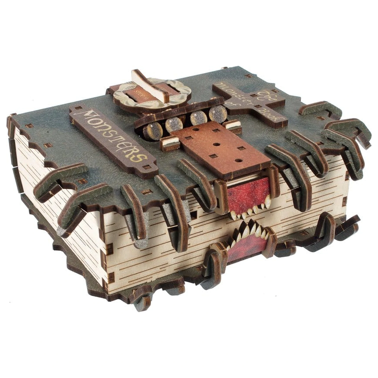 Harry Potter 3D Holzpuzzle The Monster Book of Monsters Produktfoto
