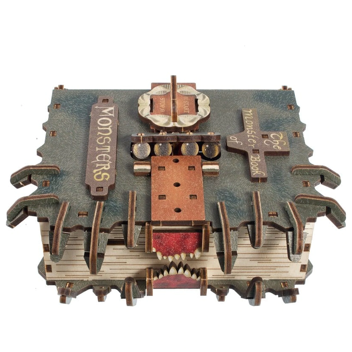 Harry Potter 3D Holzpuzzle The Monster Book of Monsters Produktfoto