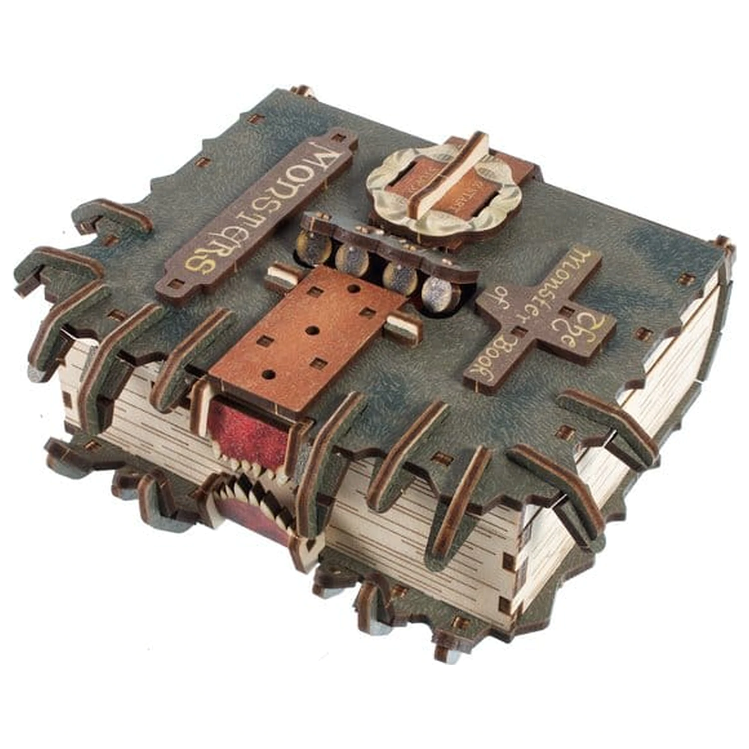 Harry Potter 3D Holzpuzzle The Monster Book of Monsters Produktfoto