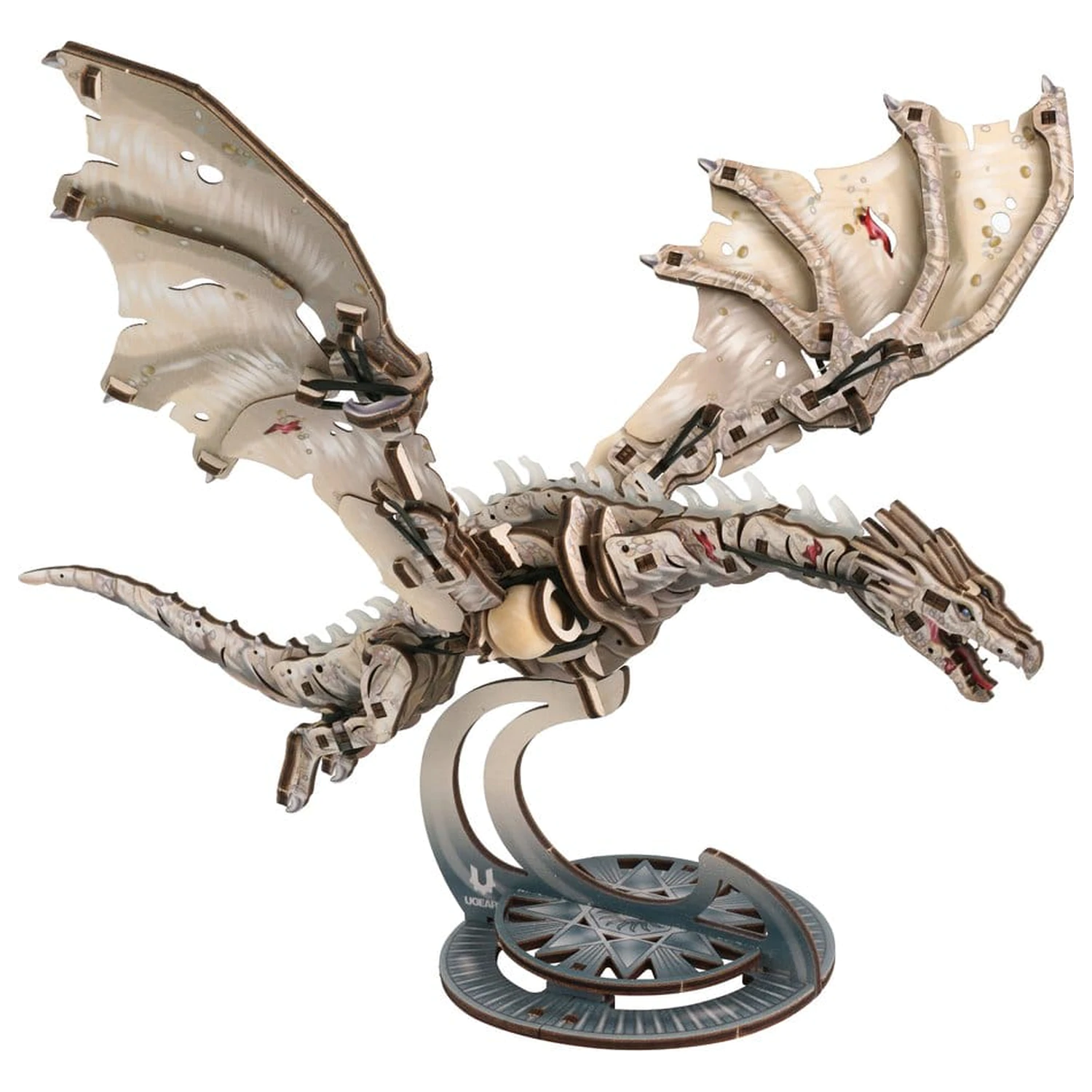 Harry Potter 3D Holzpuzzle Ukrainian Ironbelly Dragon Produktfoto