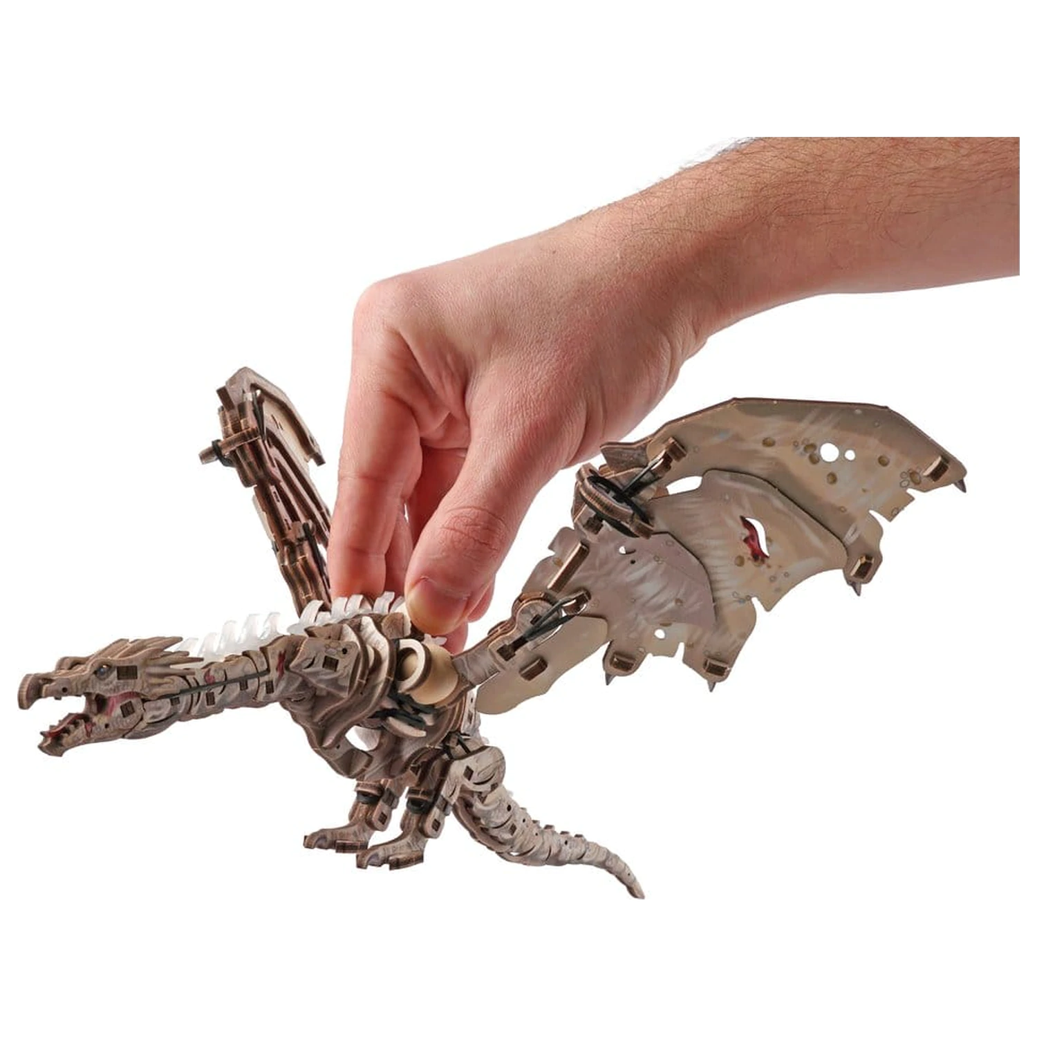 Harry Potter 3D Holzpuzzle Ukrainian Ironbelly Dragon Produktfoto