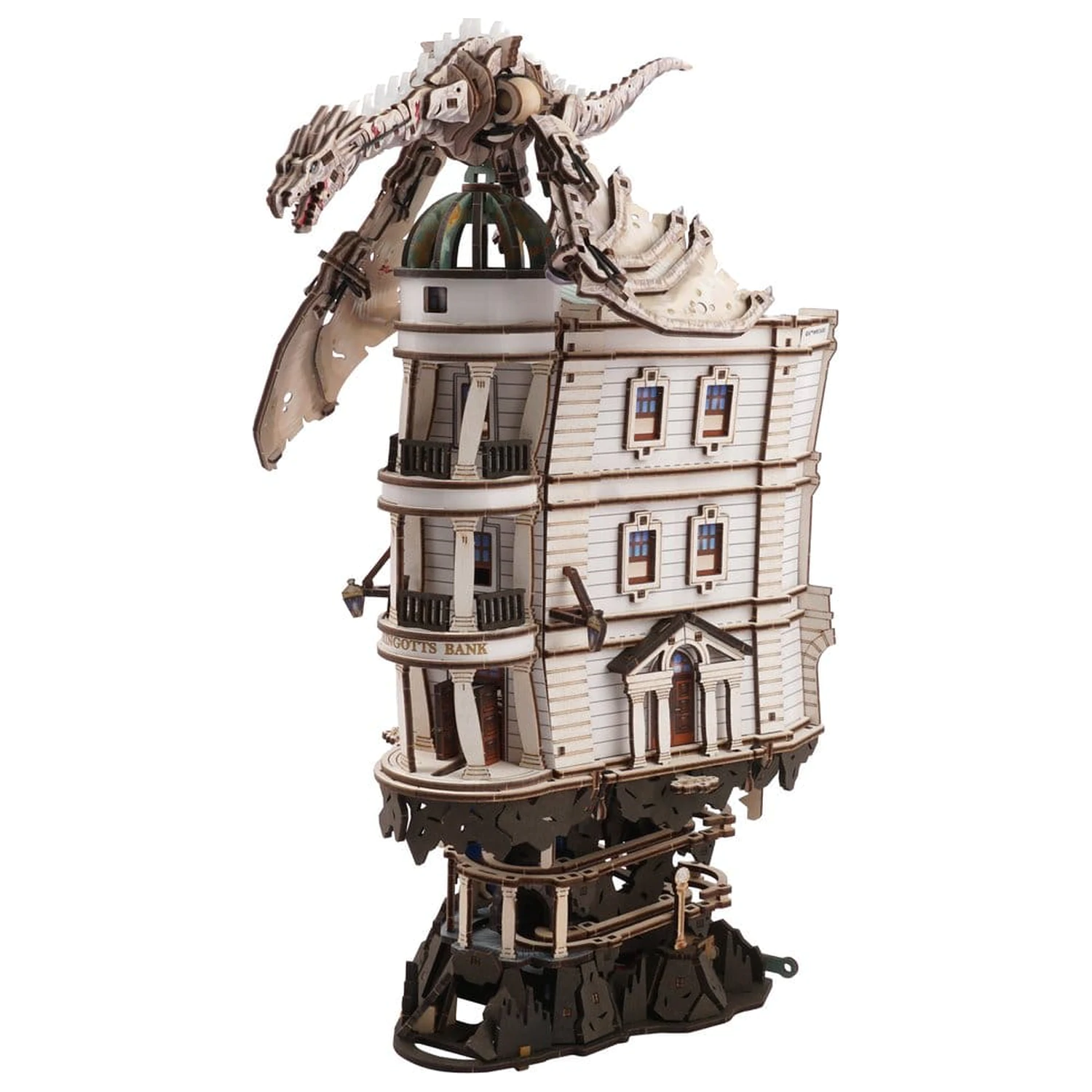 Harry Potter 3D Holzpuzzle Ukrainian Ironbelly Dragon Produktfoto