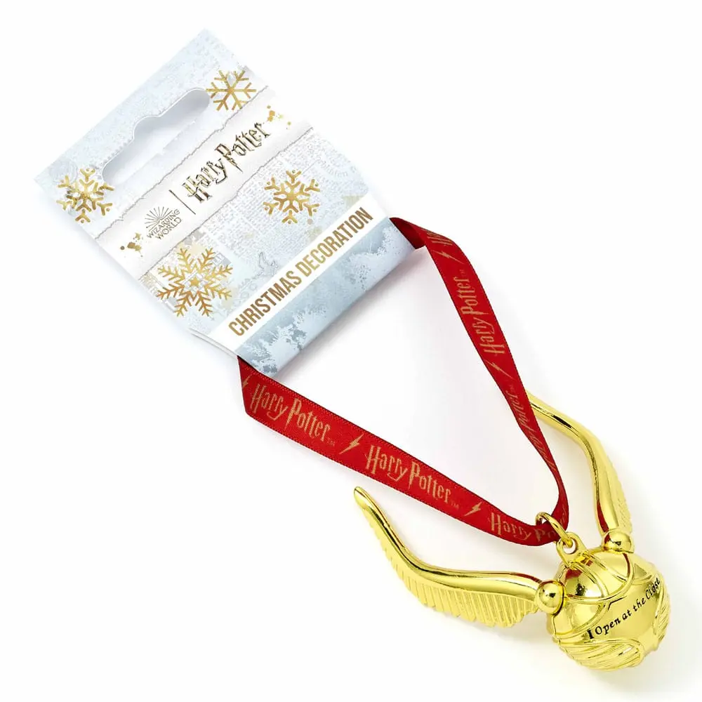 Harry Potter Baumschmuck 3D Golden Snitch Produktfoto