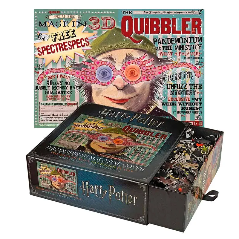 Harry Potter Jigsaw Puzzle The Quibbler Magazine Cover Produktfoto
