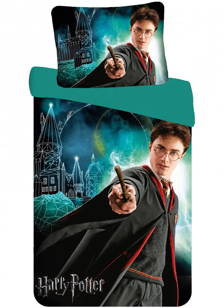 Harry Potter Bettbezug 140x200cm, Kissenbezug 70x90cm Produktfoto