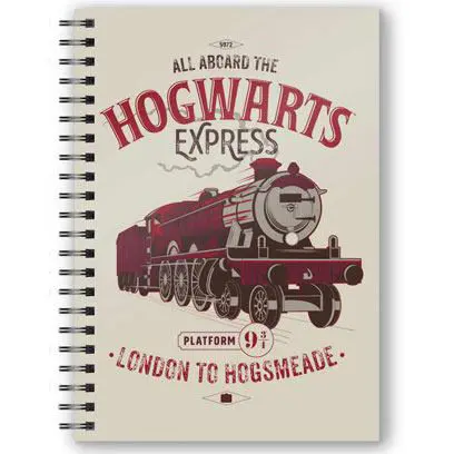 Harry Potter Notizbuch mit 3D-Effekt All Aboard the Hogwarts Express termékfotó