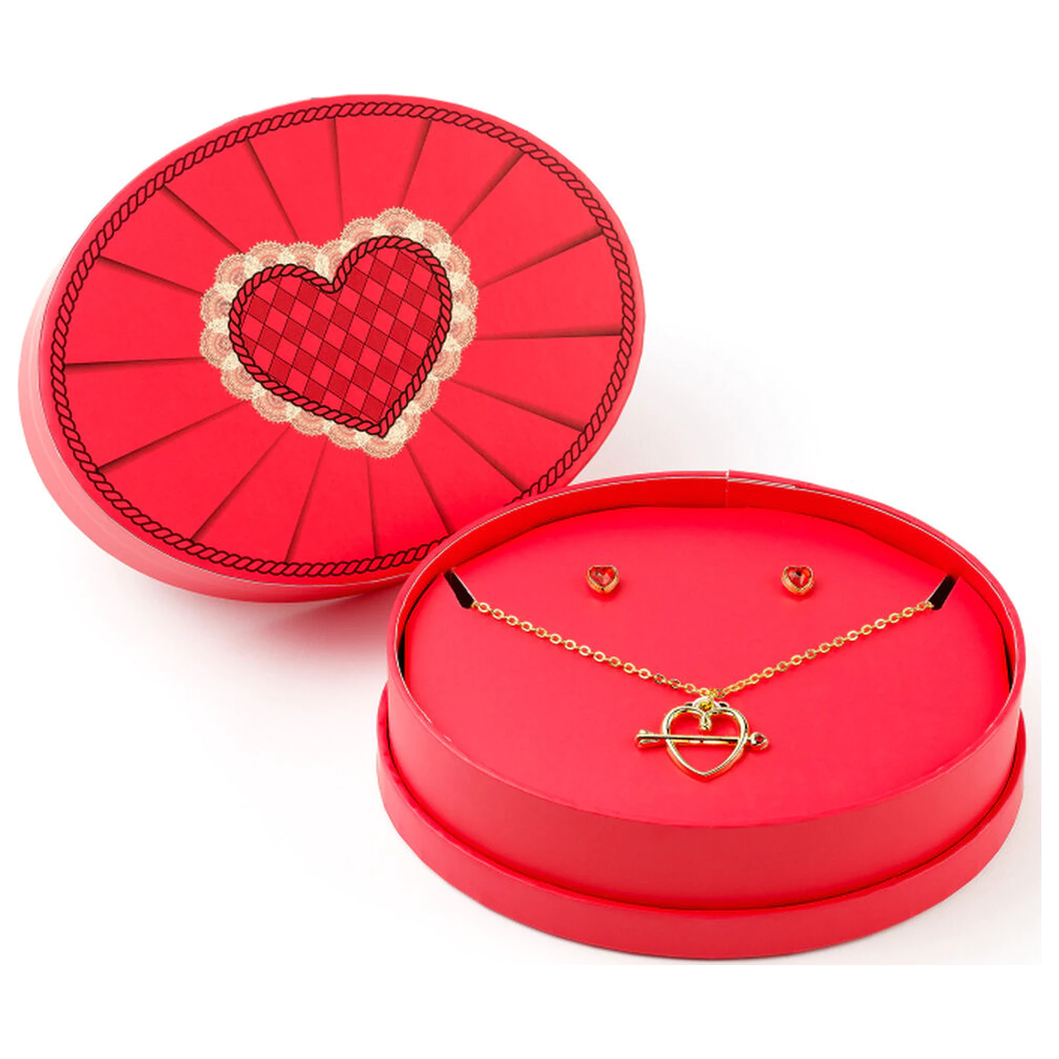 Harry Potter Amortentia Halskette und Ohrringe Geschenkset Produktfoto