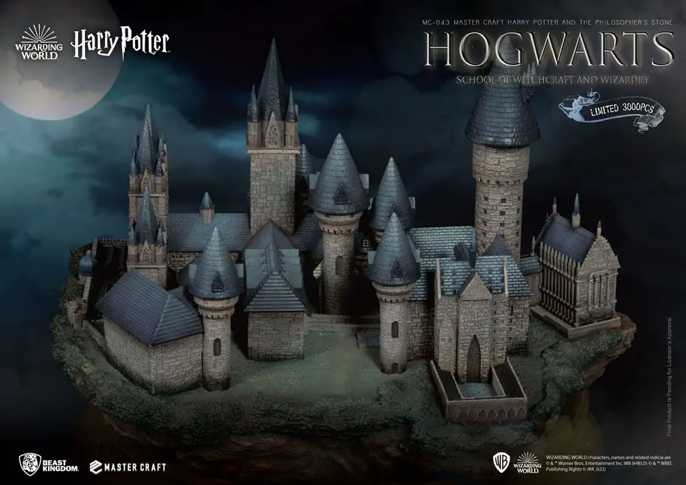 Harry Potter und der Stein der Weisen Master Craft Statue Hogwarts School Of Witchcraft And Wizardry 32 cm Produktfoto