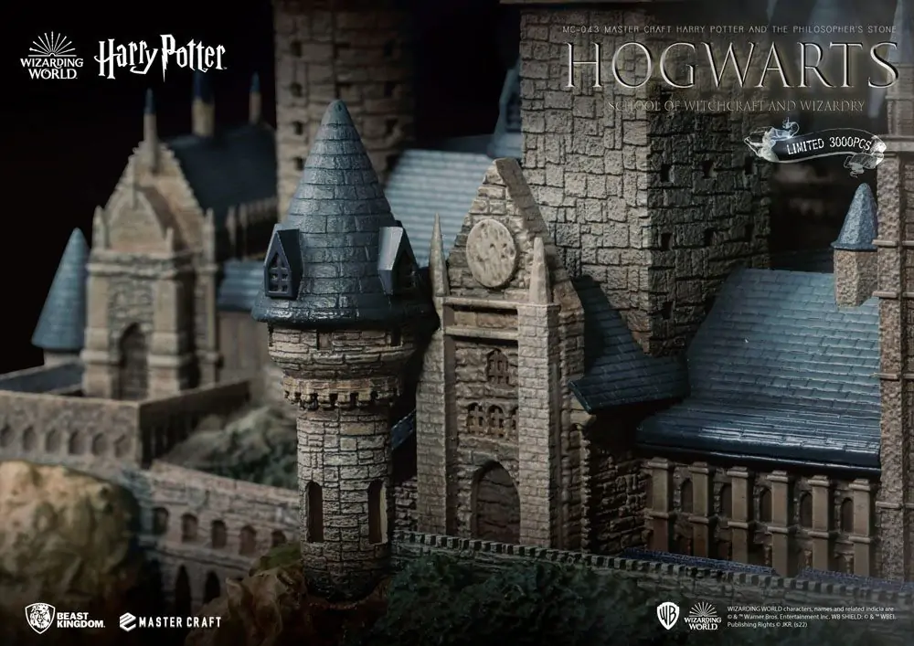 Harry Potter und der Stein der Weisen Master Craft Statue Hogwarts School Of Witchcraft And Wizardry 32 cm Produktfoto
