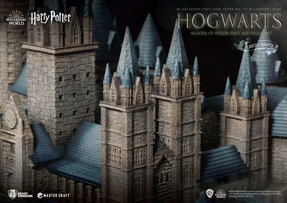 Harry Potter und der Stein der Weisen Master Craft Statue Hogwarts School Of Witchcraft And Wizardry 32 cm Produktfoto