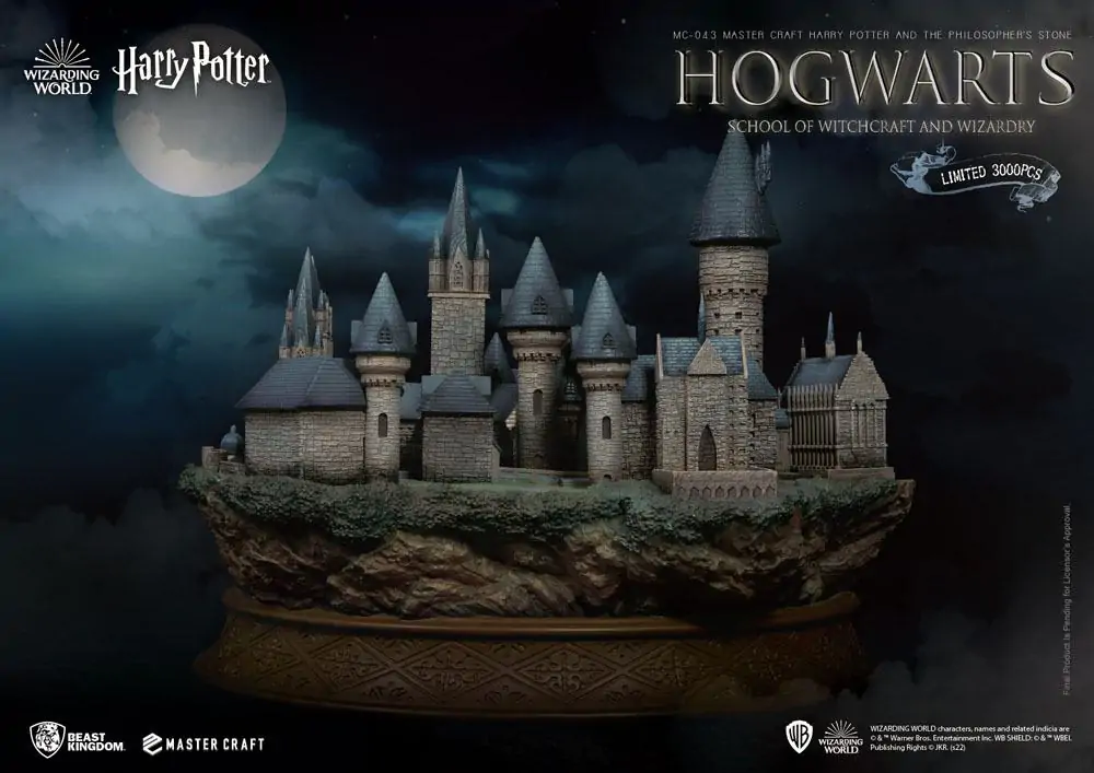 Harry Potter und der Stein der Weisen Master Craft Statue Hogwarts School Of Witchcraft And Wizardry 32 cm Produktfoto