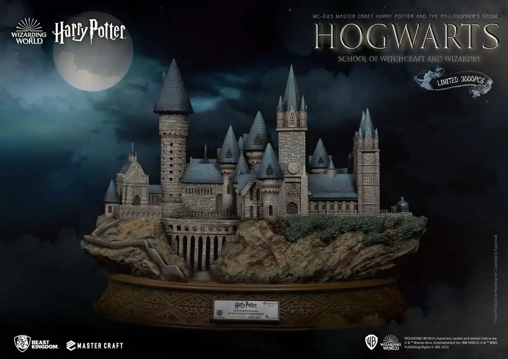 Harry Potter und der Stein der Weisen Master Craft Statue Hogwarts School Of Witchcraft And Wizardry 32 cm Produktfoto