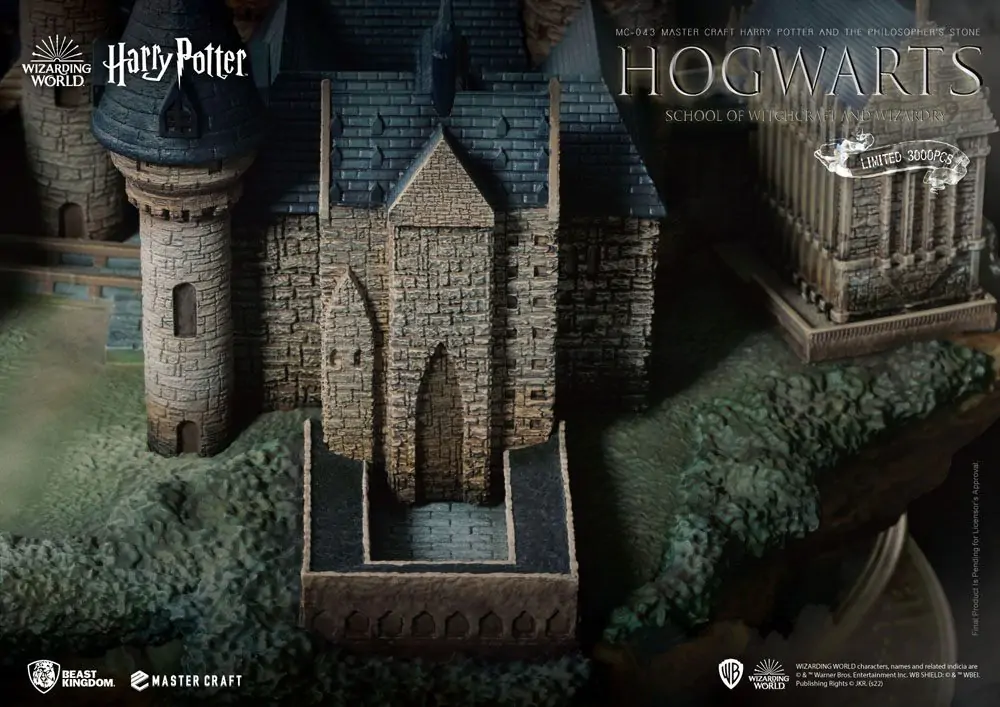 Harry Potter und der Stein der Weisen Master Craft Statue Hogwarts School Of Witchcraft And Wizardry 32 cm Produktfoto