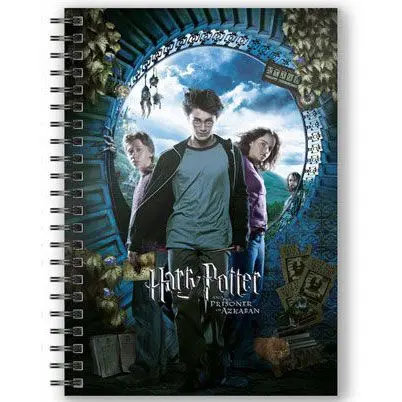Harry Potter Notebook mit 3D-Effekt Harry Potter and the Prisoner of Azkaban Produktfoto