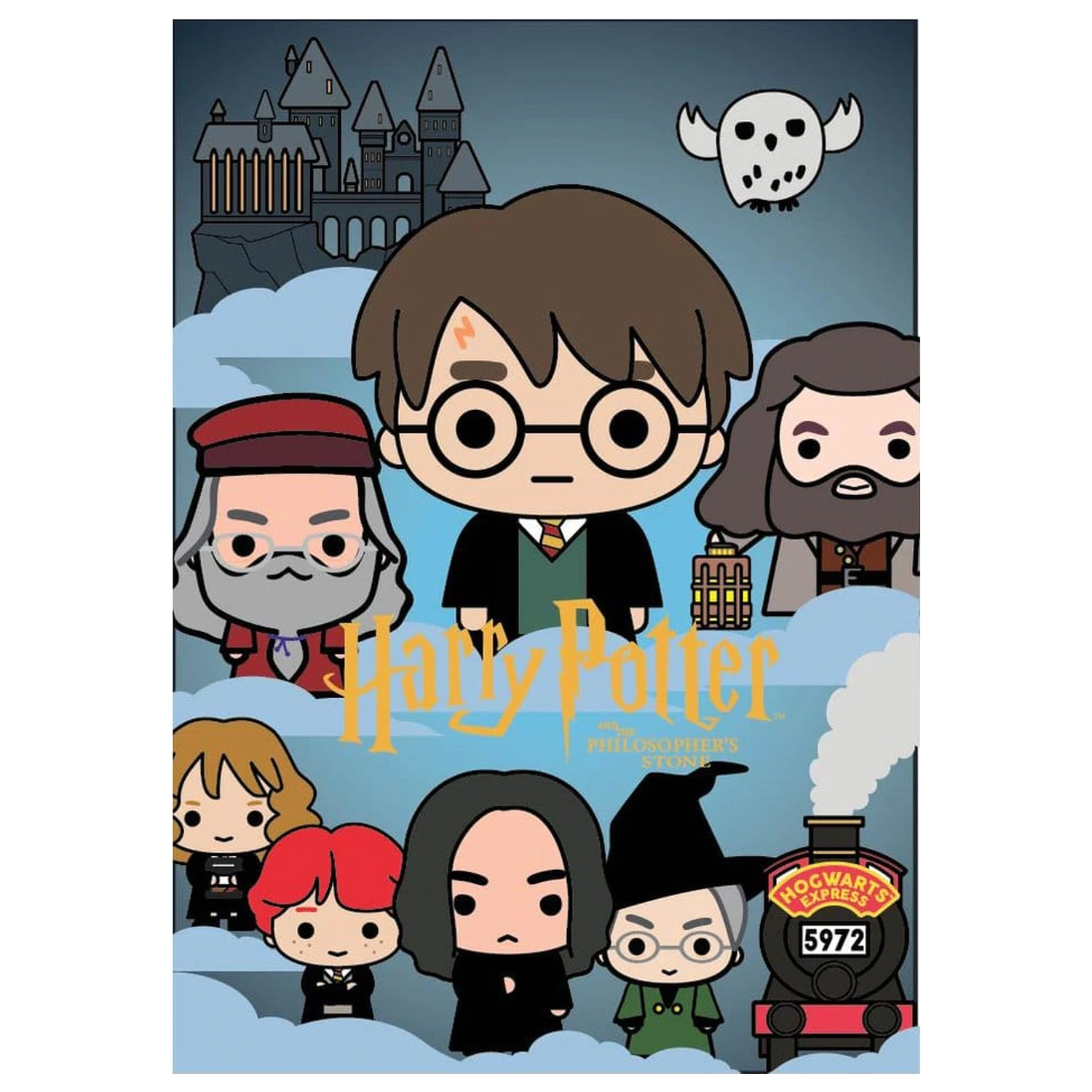 Harry Potter and the Sorcerer's Stone 3D Schaum Magnet Produktfoto