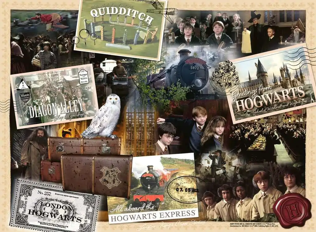 Harry Potter Kinder Jigsaw Puzzle XXL Back at Hogwarts (300 Teile) Produktfoto