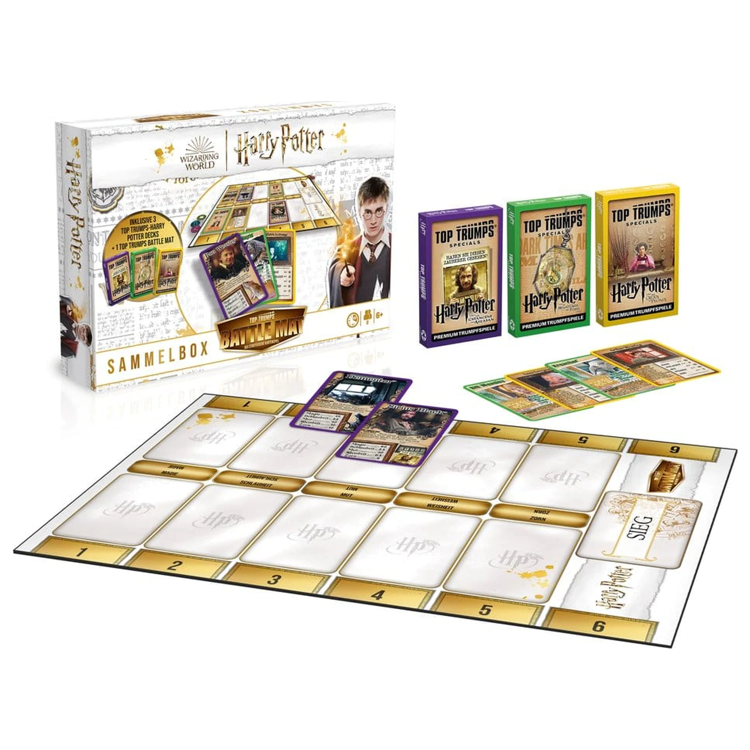 Harry Potter Brettspiel Schlachtmatte *deutsche Version* Produktfoto