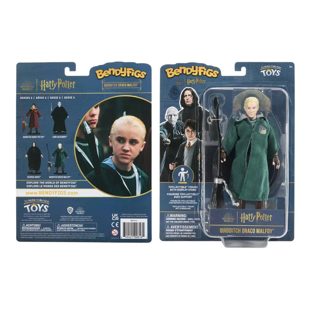 Harry Potter Bendyfigs Biegefigur Draco Malfoy Quidditch 19 cm Produktfoto