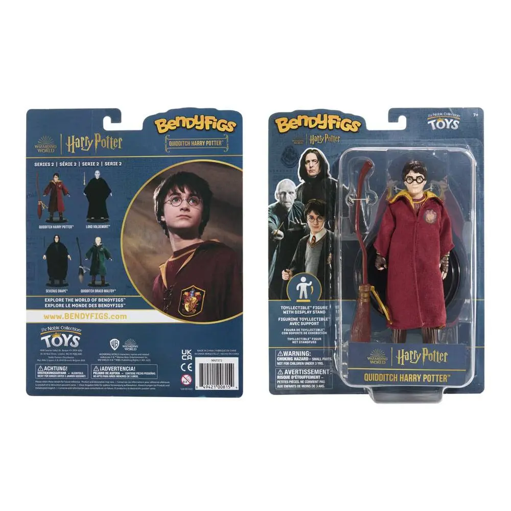 Harry Potter Bendyfigs Biegefigur Harry Potter Quidditch 19 cm Produktfoto