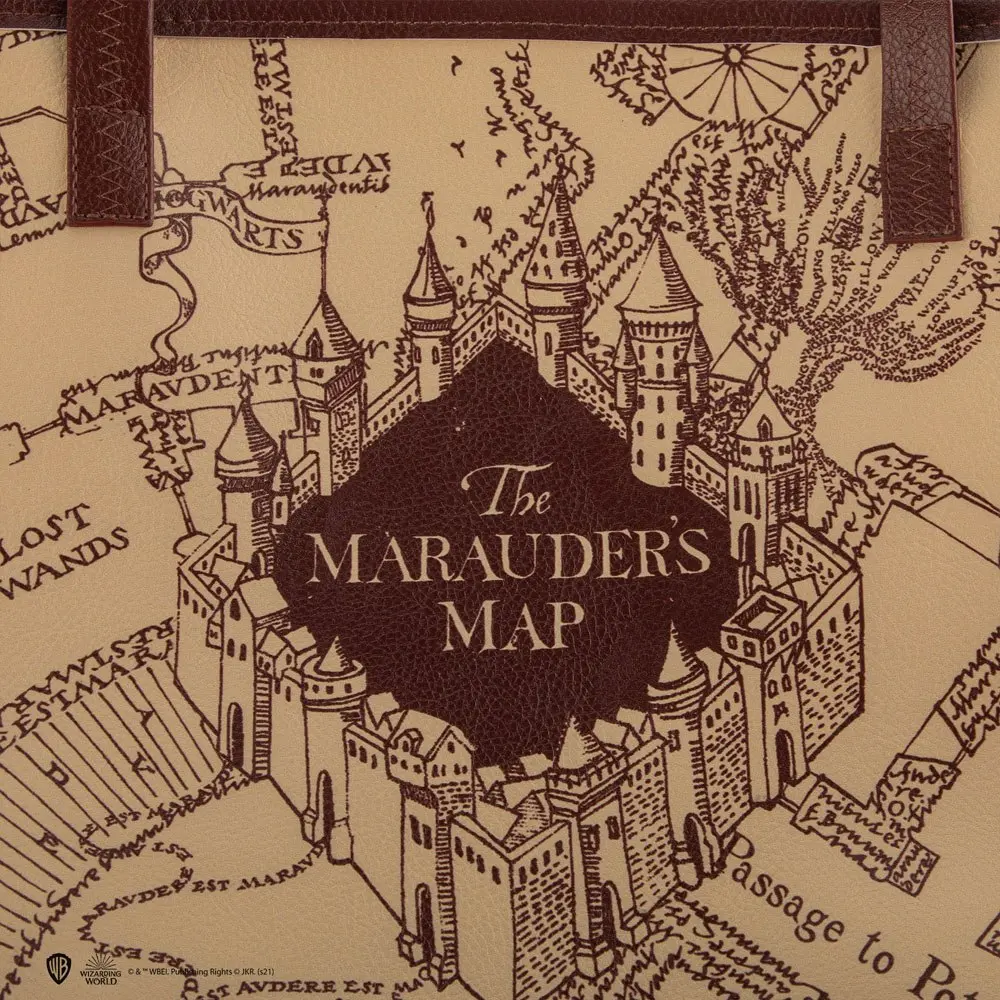 Harry Potter Tragetasche & Geldbeutel Marauder's Map termékfotó