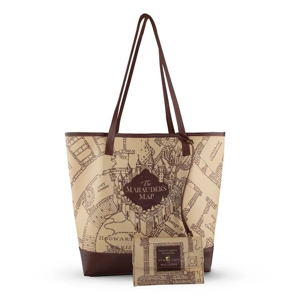 Harry Potter Tragetasche & Geldbeutel Marauder's Map termékfotó