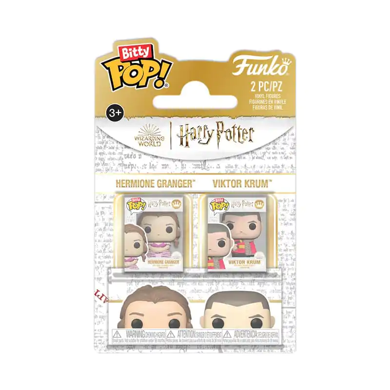 Harry Potter Bitty Funko POP! Vinyl Figuren 2er-Pack Hermione & Krum Produktfoto