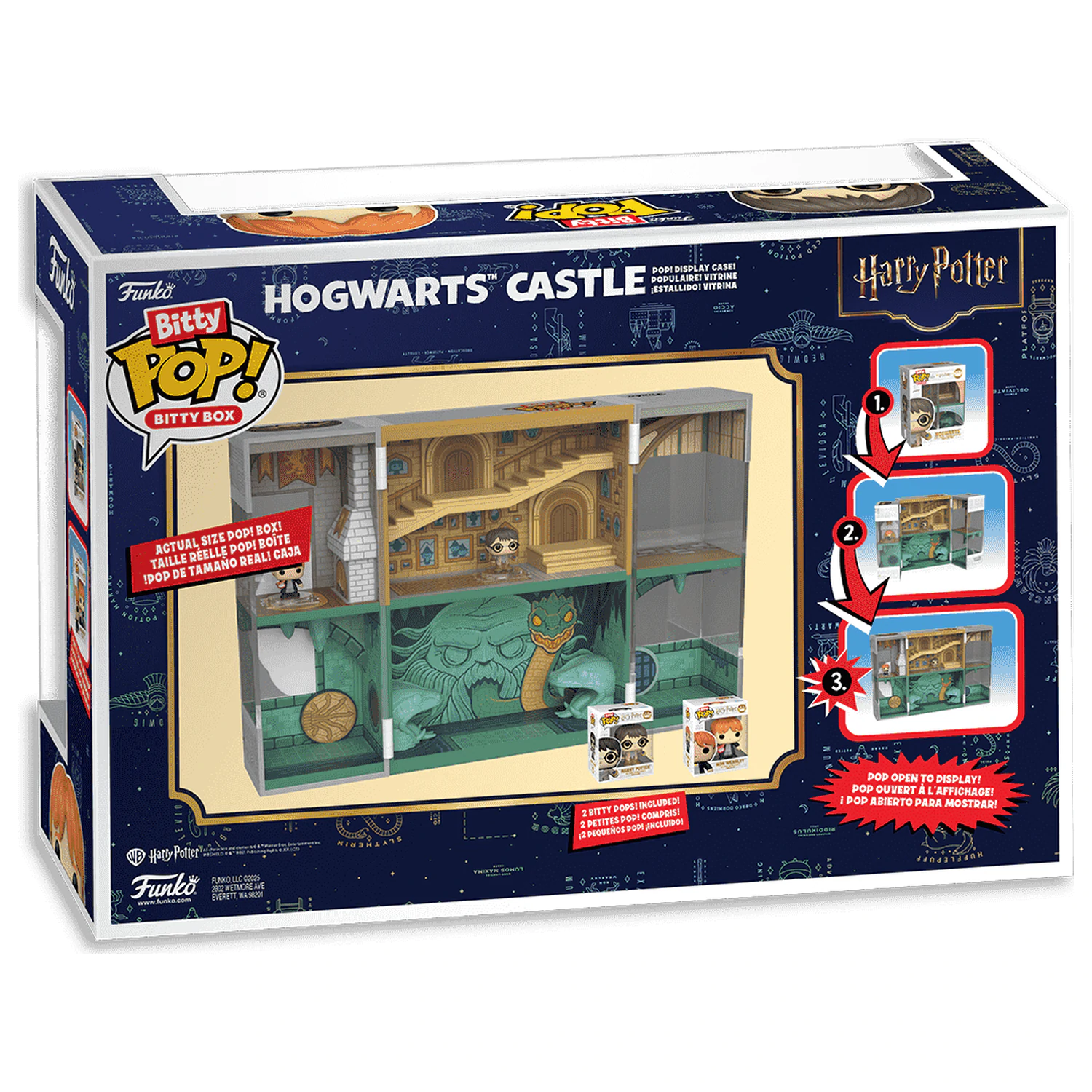 Harry Potter Funko Bitty POP! Boxes Vinyl Figur Hogwarts Castle Produktfoto