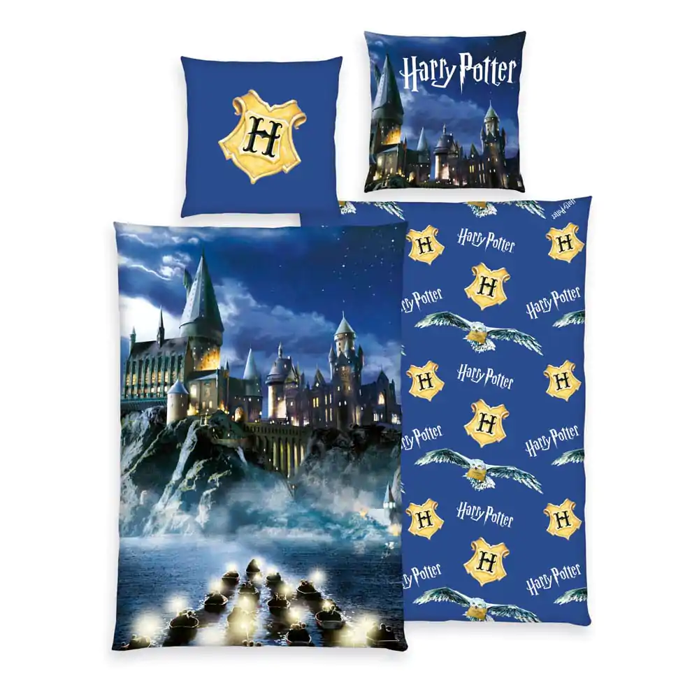 Harry Potter Bettwäsche Blau 135 x 200 cm / 80 x 80 cm termékfotó