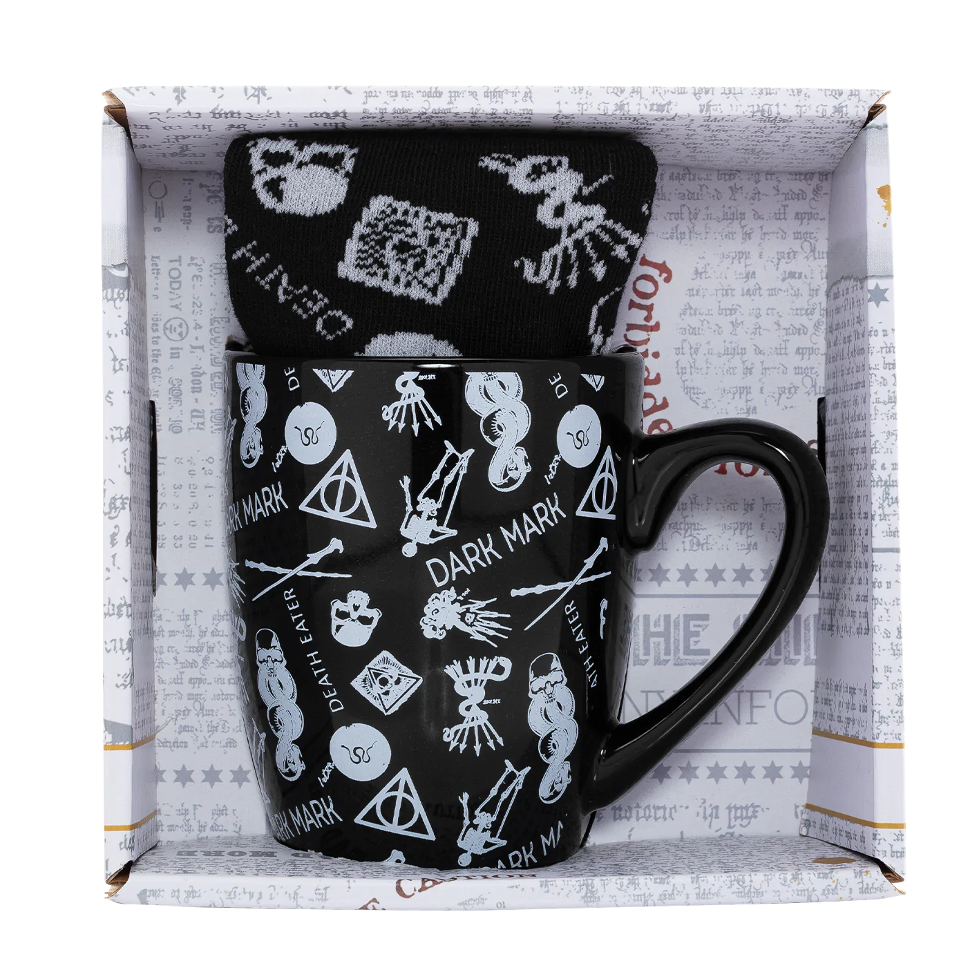 Harry Potter Set Tasse und Socken Produktfoto