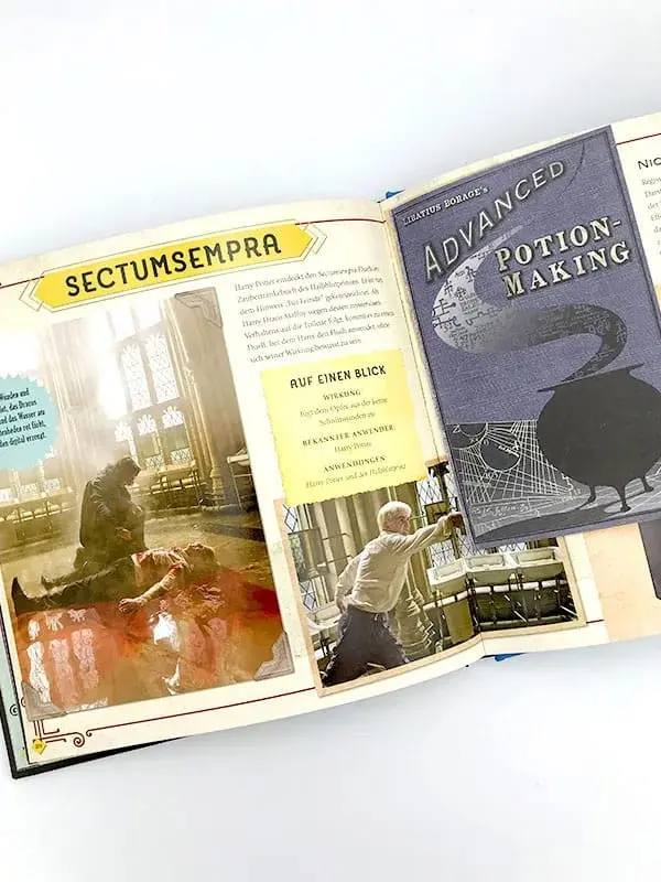 Harry Potter Buch Die Zaubersprüche - Das Handbuch zu den Filmen Produktfoto
