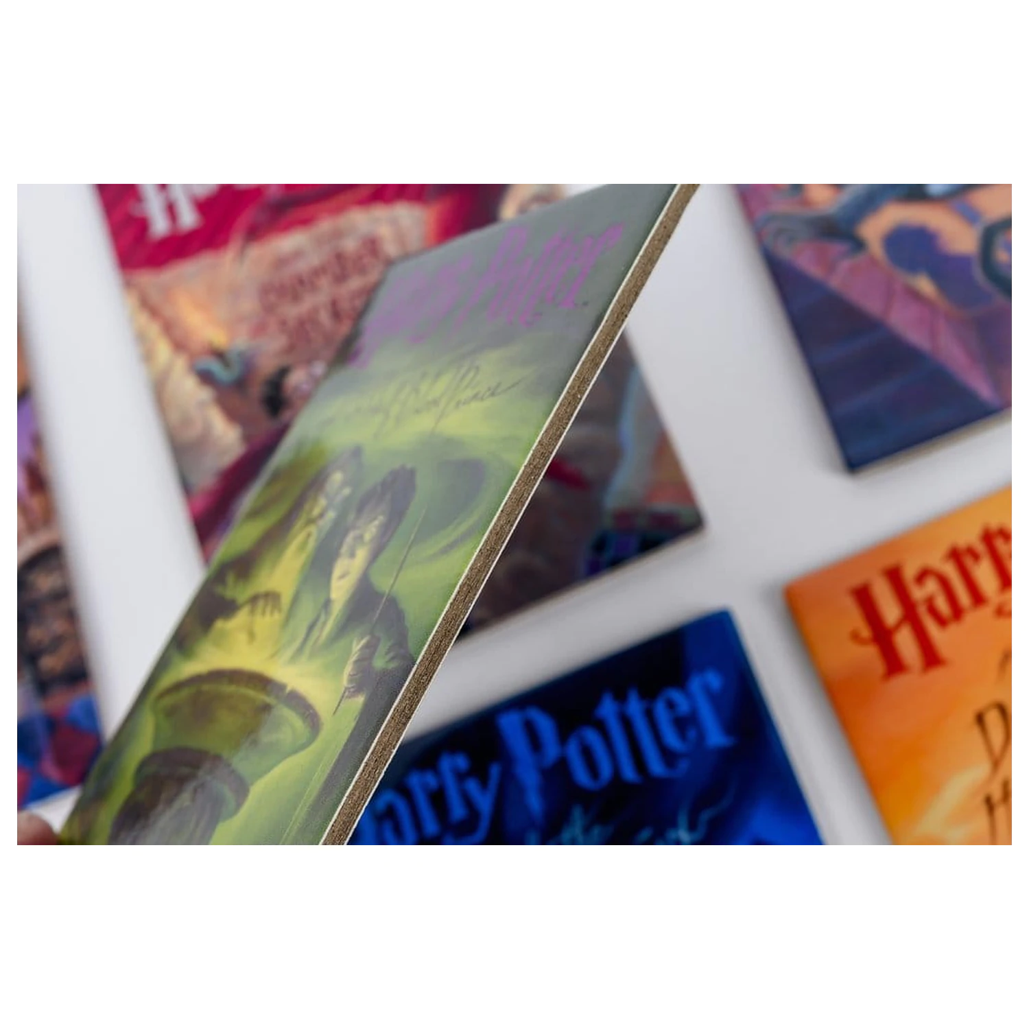 Harry Potter Untersetzer Buch inspiriert (7er Set) Produktfoto