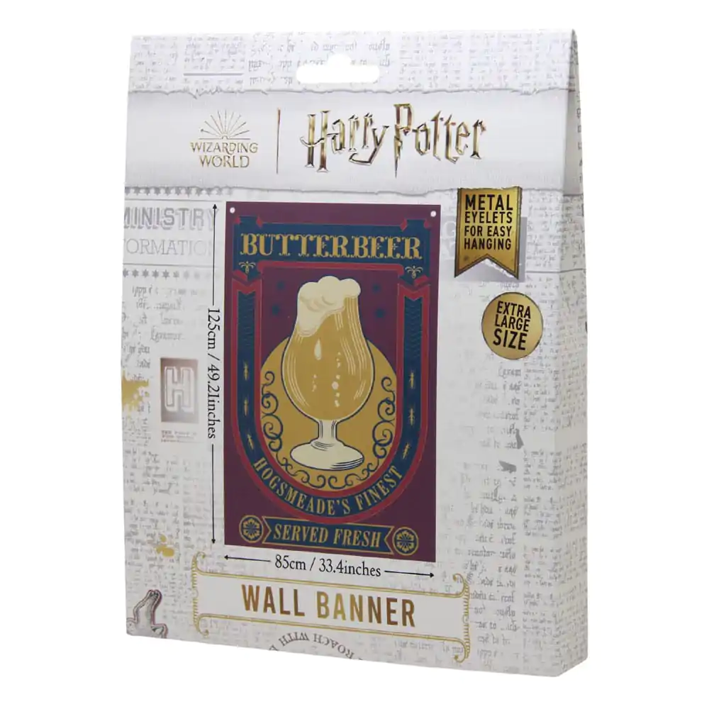 Harry Potter Wandbehang Butterbeer 125 x 85 cm Produktfoto