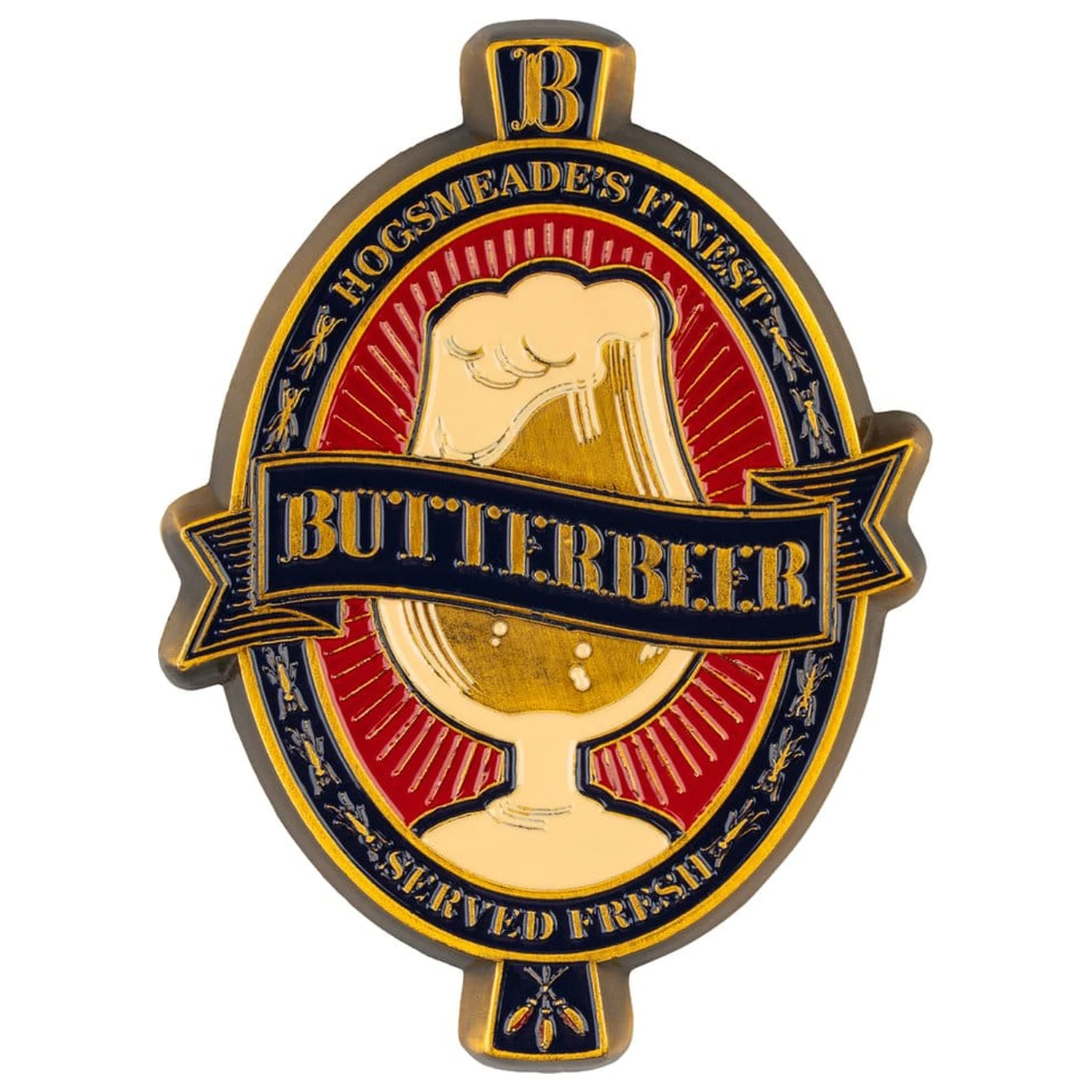 Harry Potter Butterbeer Magnet mit Flaschenöffner Produktfoto