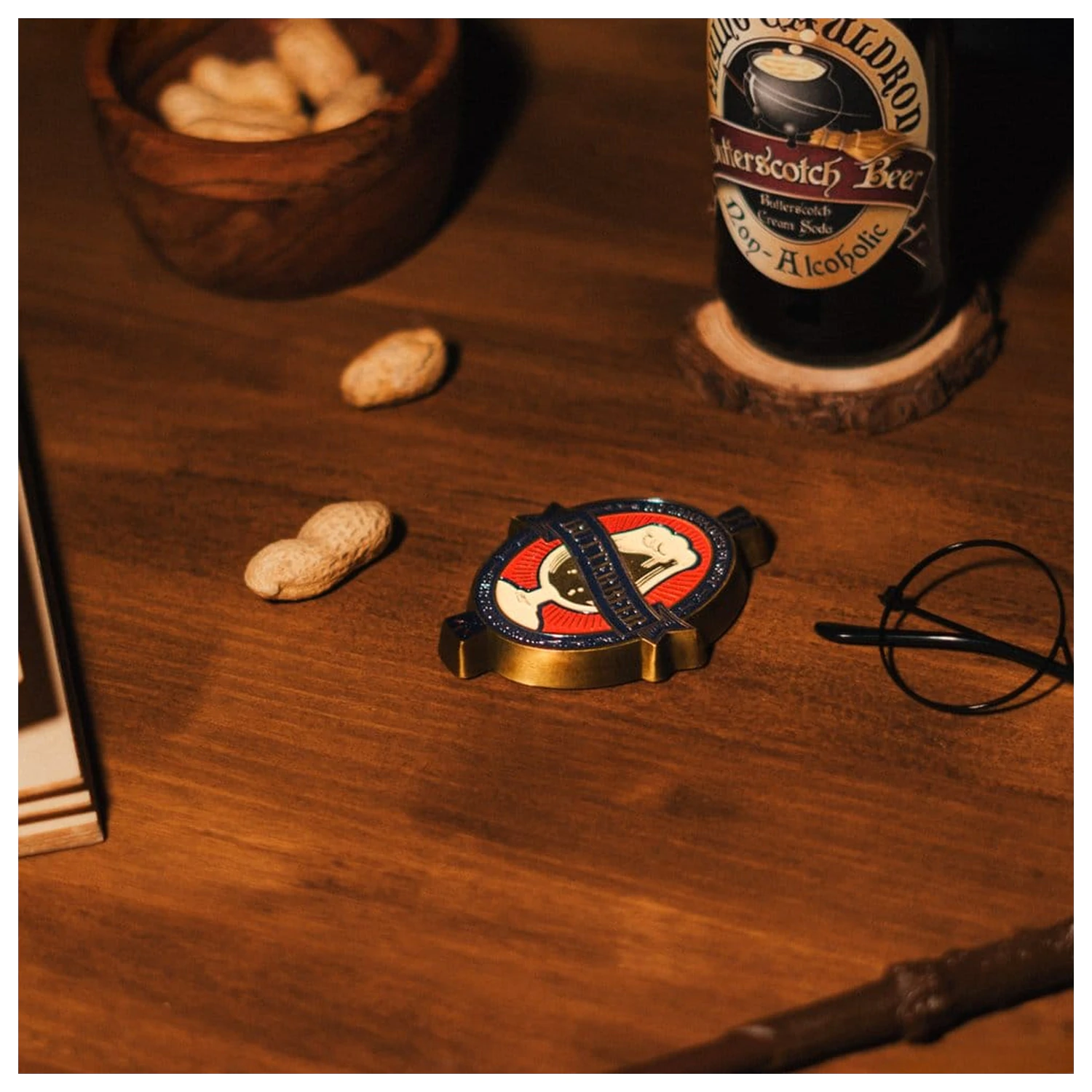 Harry Potter Butterbeer Magnet mit Flaschenöffner Produktfoto