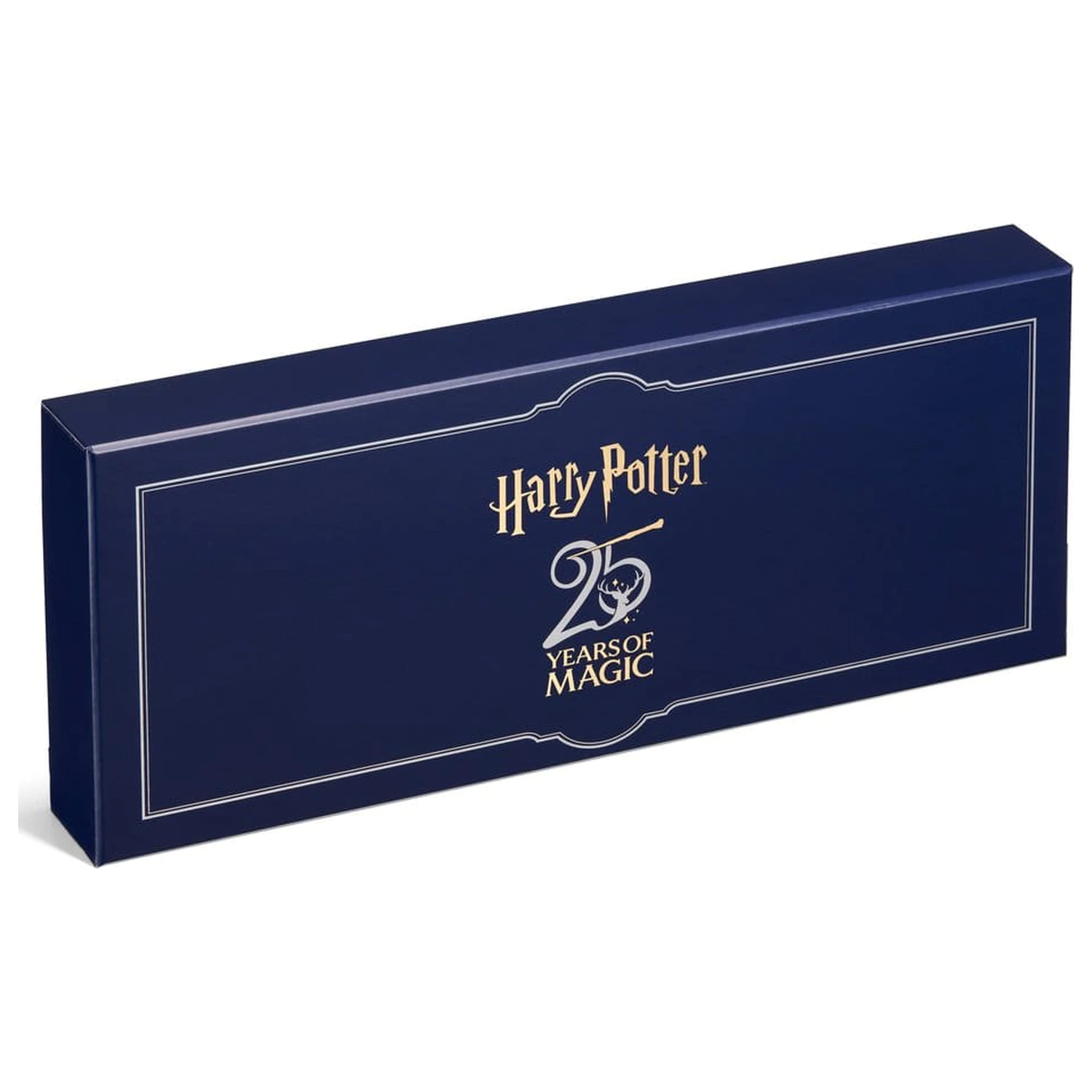 Harry Potter Celebration Zauberstab Harry Potter 25th Anniversary Zauberstäbe und Sorcerer's Stone Set Produktfoto