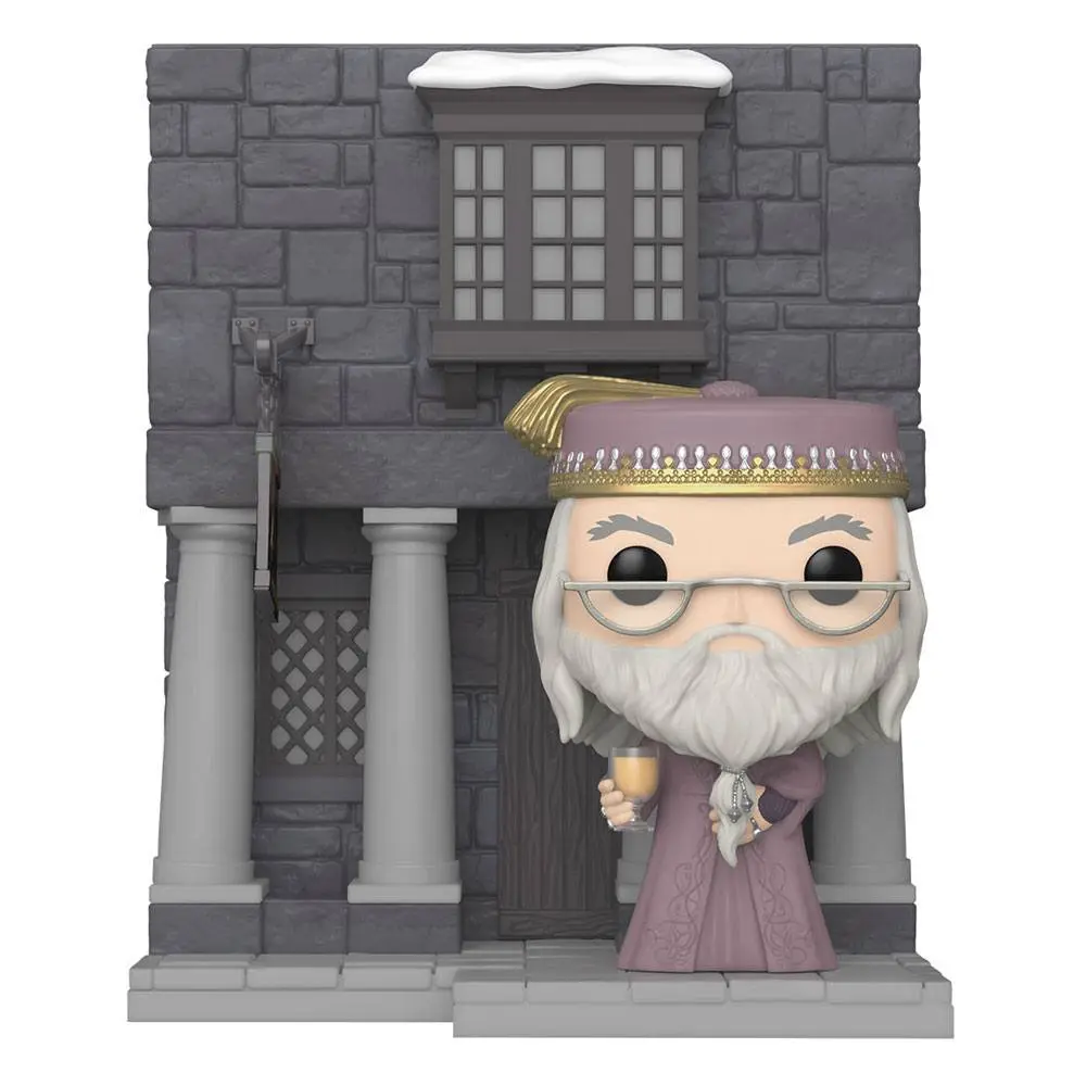 Harry Potter - Chamber of Secrets Anniversary POP! Deluxe Vinyl Figur Hogsmeade - Hog's Head w/Dumbledore 9 cm Produktfoto