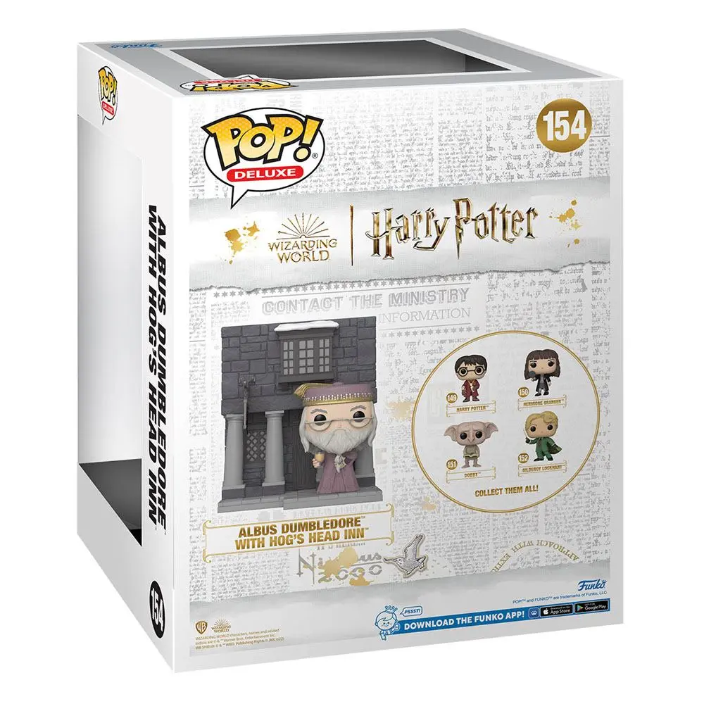 Harry Potter - Chamber of Secrets Anniversary POP! Deluxe Vinyl Figur Hogsmeade - Hog's Head w/Dumbledore 9 cm Produktfoto