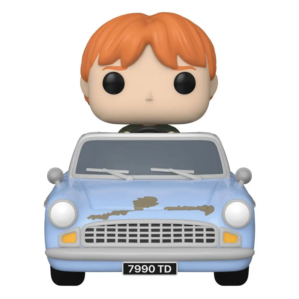 Harry Potter - Chamber of Secrets Anniversary POP! Rides Vinyl Figur Ron w/Car 15 cm termékfotó