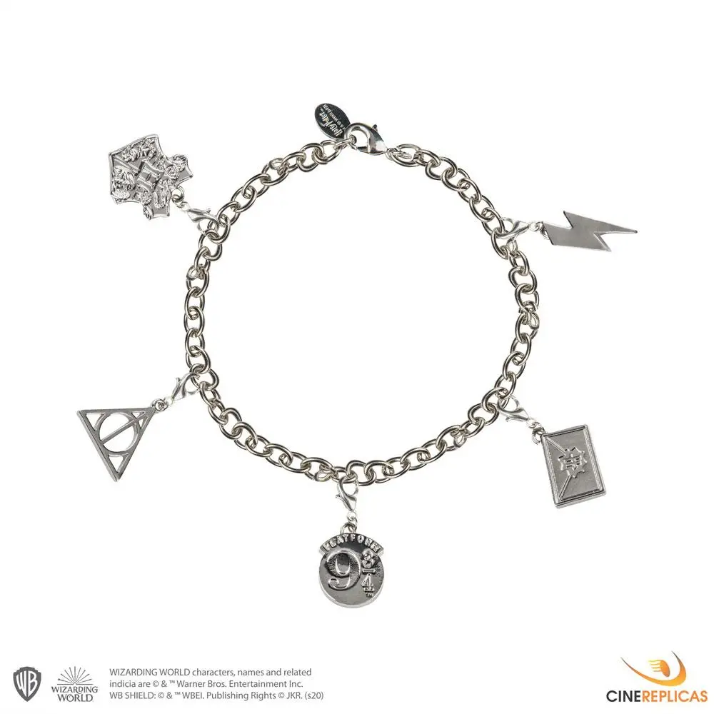 Harry Potter Charm Armband Symbols termékfotó