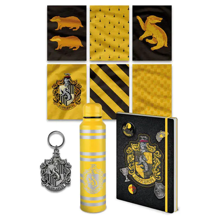 Harry Potter Premium Geschenkbox Colorful Crest Hufflepuff Produktfoto