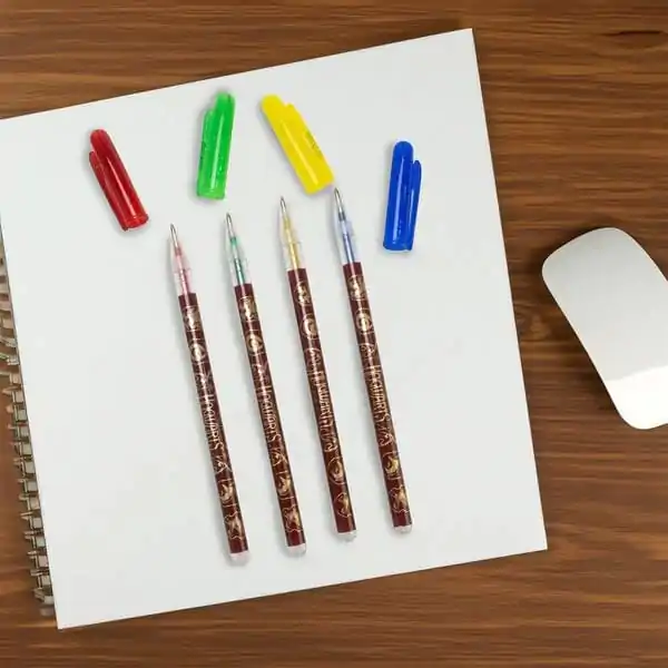 Harry Potter Gelstifte 4-er Pack Colourful Crest Produktfoto