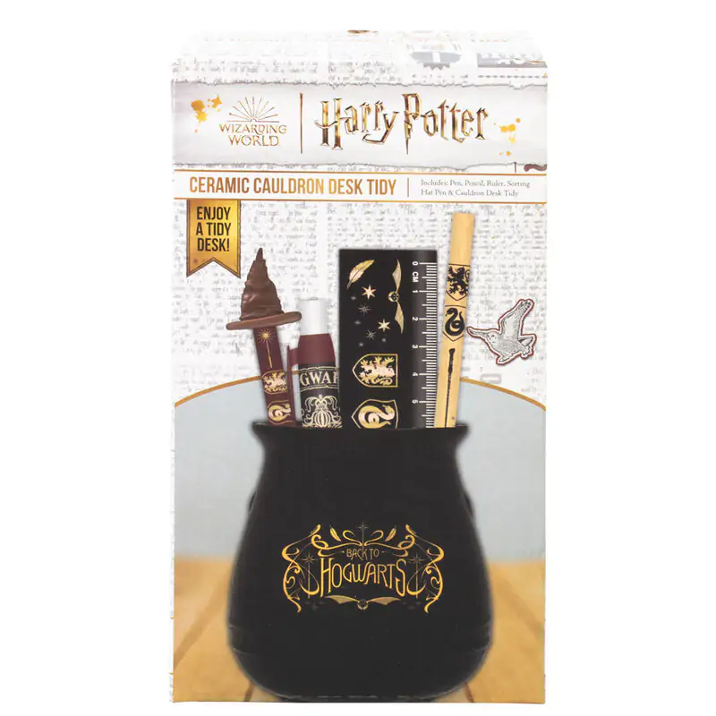 Harry Potter Kessel Stiftehalter Colourful Crest termékfotó